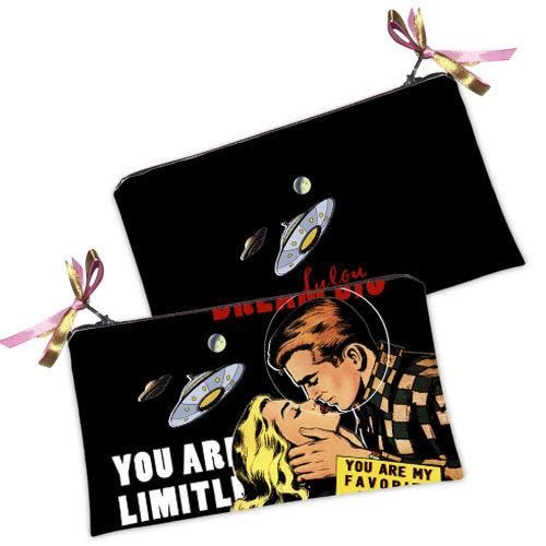 Косметичка жіноча You are my favorite human 20х12 см (K_UNI017)