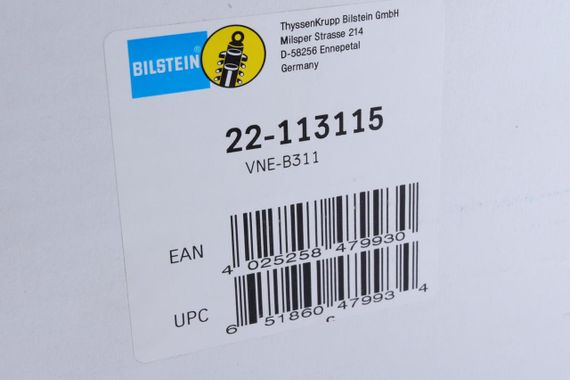 Амортизатор передний Peugeot 307 02- давление газа  B4  22-113115 | Зображення 9
