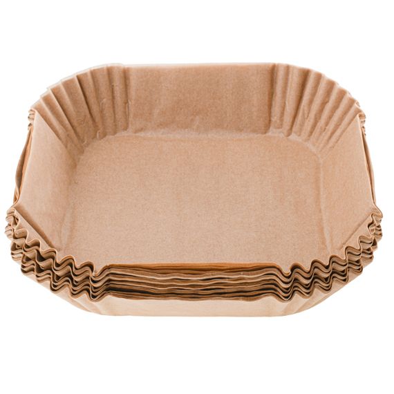 Бумажные формы для аэрогриля Adler AD 6732 20×20 см 100 шт для духовки и СВЧ | Зображення 4