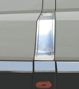 Накладка на бак (нерж) Carmos - Турецкая сталь для Mercedes Sprinter 2006-2018 гг