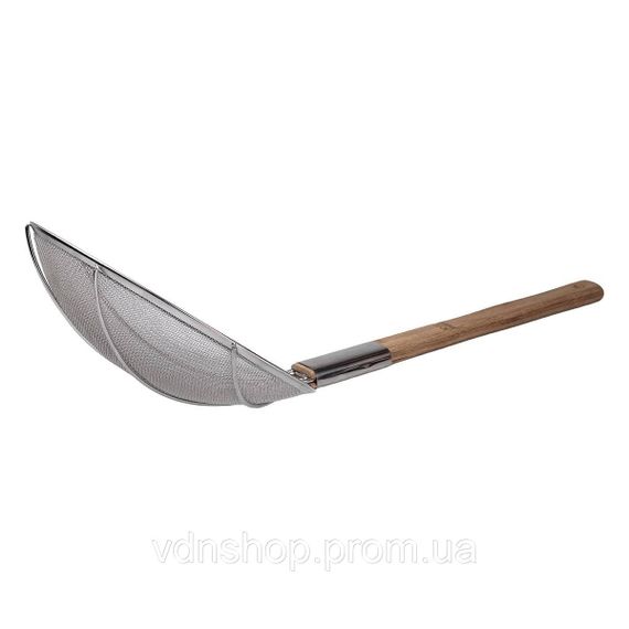 Шумівка "павук" з дерев'яною ручкою Ø 32 см для фритюру та вока HP-19-19-32CM | Зображення 2