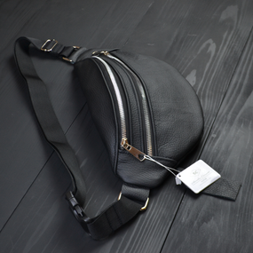 Нагрудна сумка бананка містка, Чоловіча барсетка на пояс чоловічі, Сумка для торгівлі ZM-14