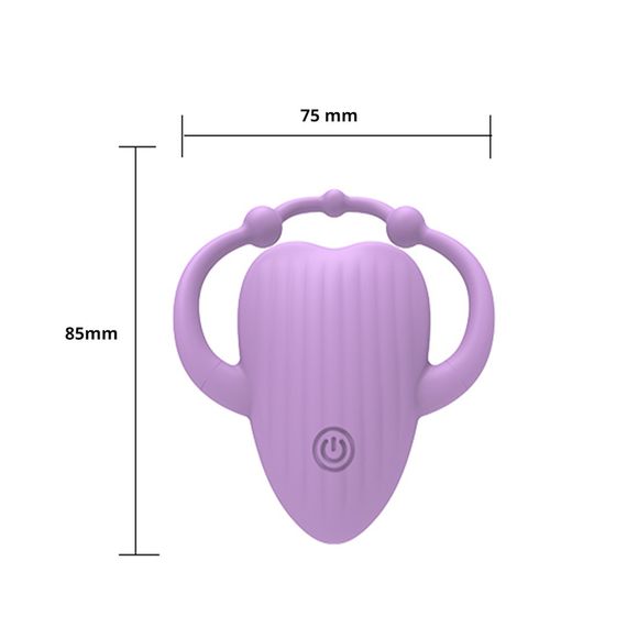 Кліторальний вібратор Sweet Play Vibrating Massager APP Controlled A5, фіолетовий | Зображення 2
