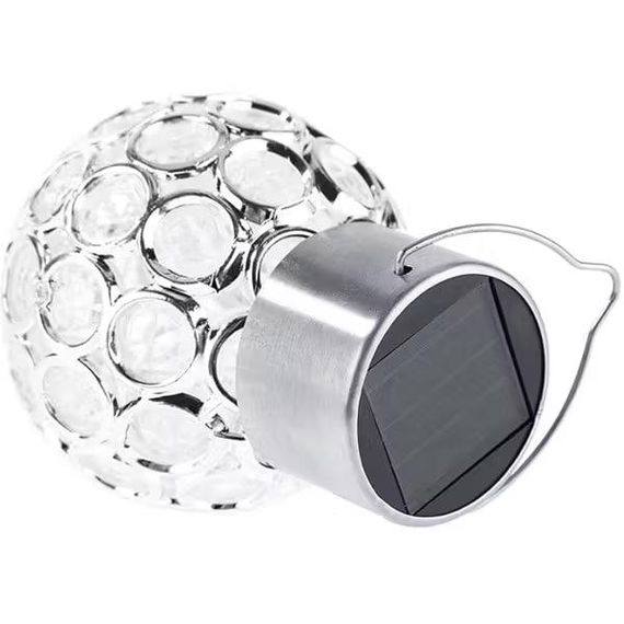 Садовий кристалічний світильник / Вуличний сонячний ліхтар garden light / Світильник із сонячною панеллю | Зображення 7