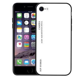Чохол бампер Primo Gradient Glass для Apple iPhone 7 / iPhone 8 / SE 2020 / SE 2022 - White