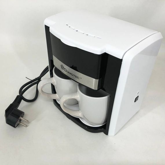 Маленька кавоварка Domotec MS-0706 / Маленька кавоварка для дому / Кавоварка WD-564 для дому | Зображення 9