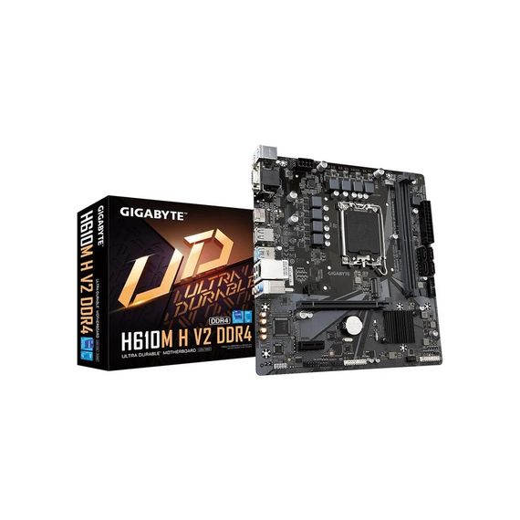 Материнська плата GIGABYTE H610M H V2 DDR4 | Зображення 1