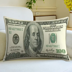 Подушка 100 доларів 3D, м'яка комфортна та якісна подушка Долар 3D