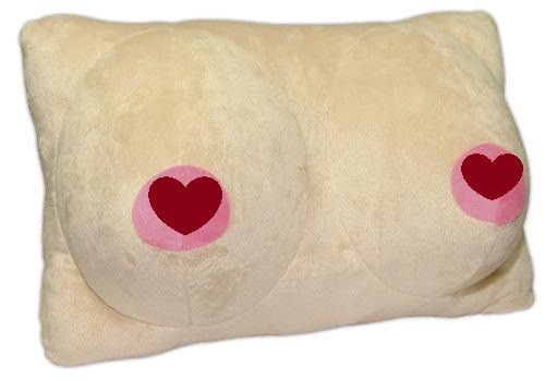 Подушка БЮСТ телесная Sex Aura