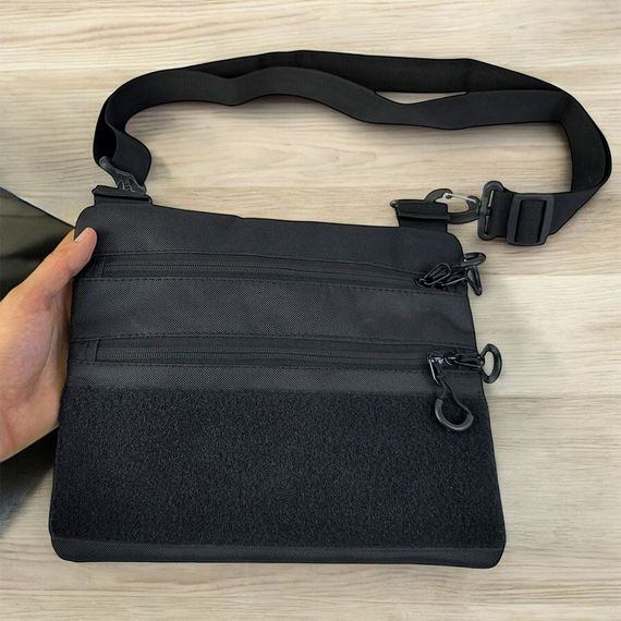 Сумка-кобура наплічна з липучкою для шевронів, з кордури, мультикам | Зображення 9