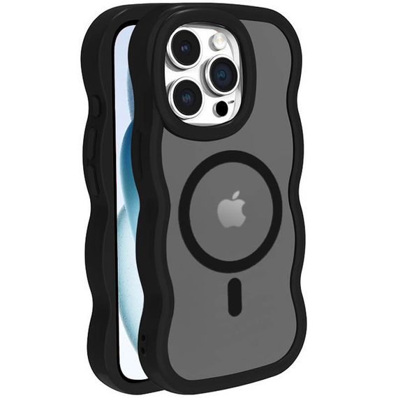 Чохол TPU+PC Undine with MagSafe для Apple iPhone 15 Pro (6.1") Black