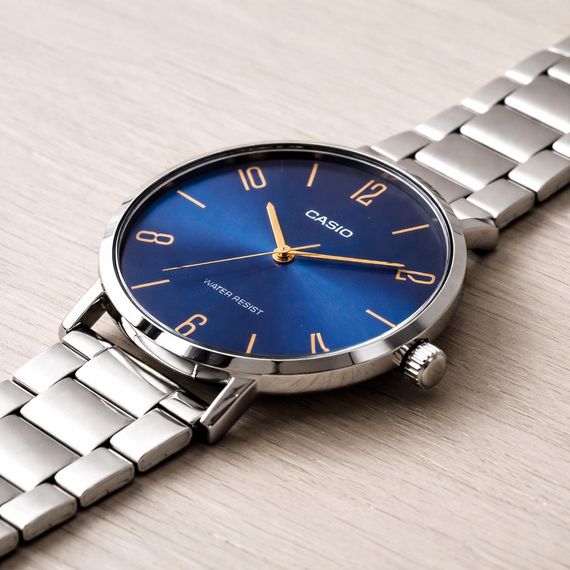 Чоловічий годинник Casio MTP-VT01D-2B | Зображення 3