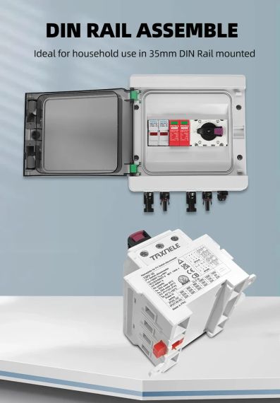 Вимикач ізолятор для сонячних панелей 32A до 1500V | Зображення 5