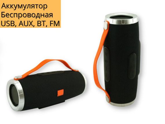 Портативна колонка XPRO TG-109  10Вт USB, AUX, FM, Bluetooth чорна (TG-109) | Зображення 1