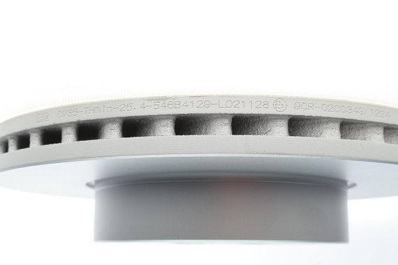 Диск тормозной передний Mercedes Benz C-class W204 C204 S204 E-class W212 A207 C207 S212 09- 295x28  23-0935C | Зображення 3
