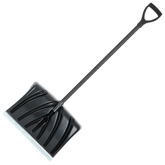 Лопата для прибирання снігу 460*340 мм з ручкою 1300 мм INTERTOOL FT-20211 | Зображення 5