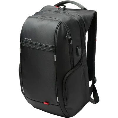 Рюкзак для ноутбука Tavialo 15.6&quot; Smart TB20-1 black, 20л, 46х31х19см (TB20-124BL) | Зображення 7