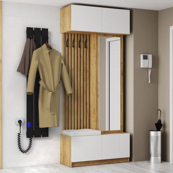 Електрична рушникосушарка Laris Зебра Бостон ЧФ(Ч)3 1200 Е (підкл. зліва) | Зображення 5