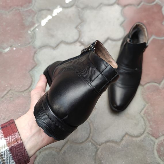 Кожаные ботинки на замках 39 41 42 43 размер | Зображення 4