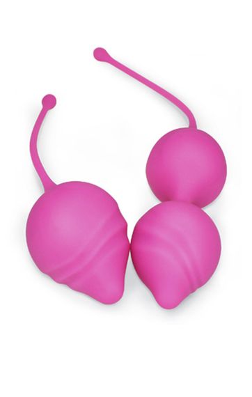 Набор вагинальных шариков Kegel Pink Set цвет розовый sexstyle | Зображення 3