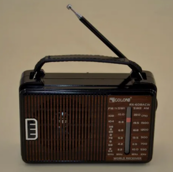 Радіоприймач Golon RX-608ACW AM/FM/TV/SW1-2 5-хвилиновий | Зображення 4