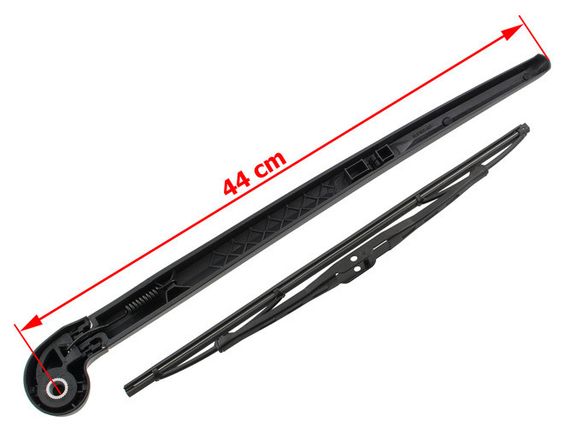 Audi Q7 (09-13) задний дворник стеклоочиститель в сборе (щетка + держатель), Ауди Кью 7 | Зображення 1