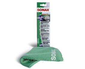 Серветки для салону, пластику, скла 40х40 см Microfibre Cloth Plus ТМ SONAX