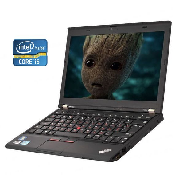 Нетбук Lenovo ThinkPad X230 / 12.5" (1366x768) TN / Intel Core i5-3320M (2 (4) ядра по 2.6 - 3.3 GHz) / 8 GB DDR3 / 240 GB SSD / Intel HD Graphics 4000 / WebCam б/у