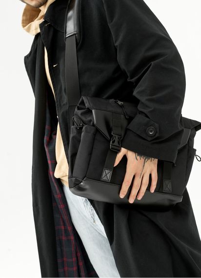 Чоловіча сумка Sambag DART Чорна 33 х 24 х 10 см (51311301m) | Зображення 1