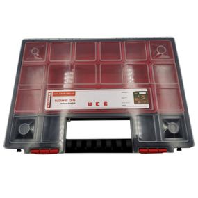 Органайзер пластиковый с регулируемыми секциями Norb 35 344х249х50 Haisser 90094