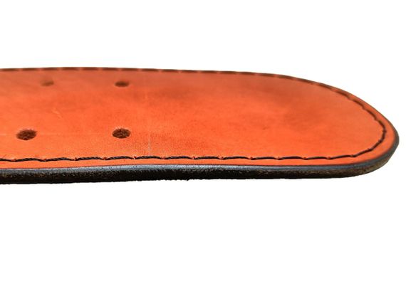 Пояс атлетичний EasyFit DeciBelt (шкіра) коричневий S (EF-BRS) | Зображення 1