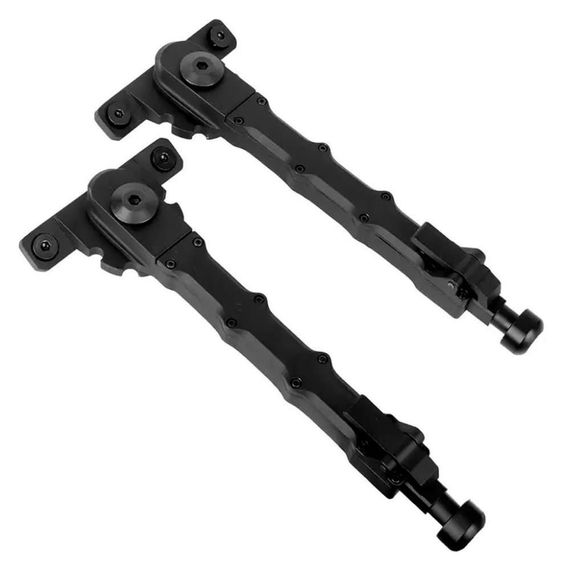 Сошки Buvele V9 на M-LOK 18.4 - 22.9 см быстросъемные Сошки для винтовок Сошки для оружия Сошки для ак | Зображення 3