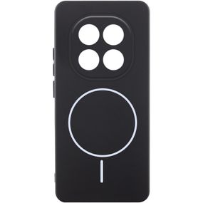 Чохол Silicone Cover Lakshmi Full Camera (AA) with Magnetic Fit для Xiaomi Redmi Note 15 Pro 4G Чорний / Black