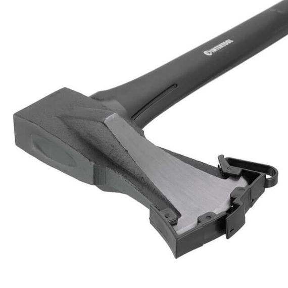Колун кований 2200 г, ручка з фібергласу INTERTOOL HT-0275 | Зображення 6