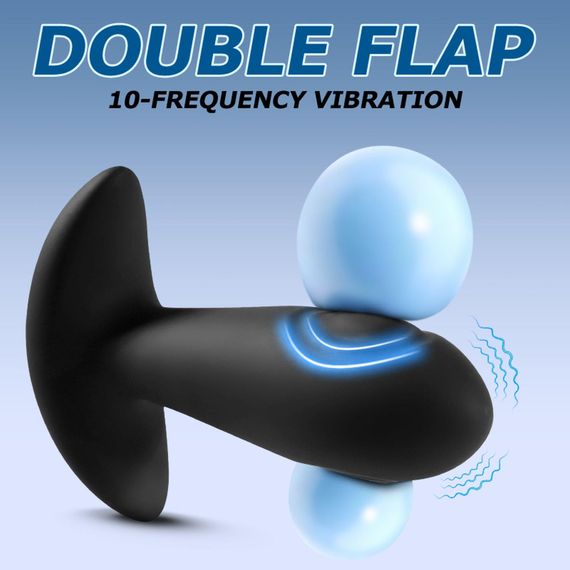Анальна пробка - Dual Tapping Anal Plug | Зображення 9