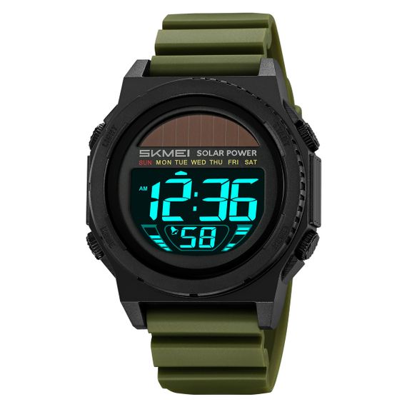 Спортивний чоловічий годинник Skmei 2358AG Army Green | Зображення 1