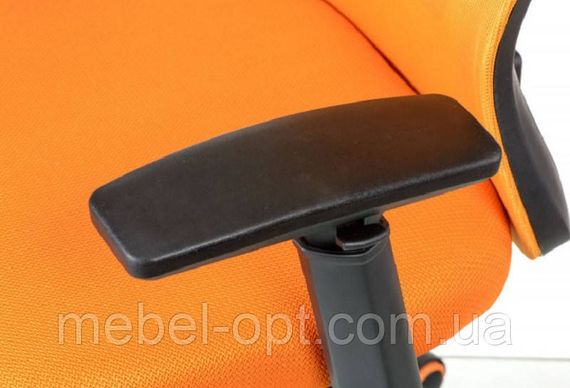 Офисное кресло Dawn orange (оранжевое) с профилированным сиденьем и раскладной спинкой до 135 градусов | Зображення 5