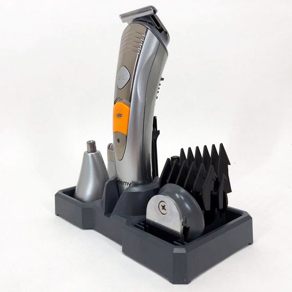 Машинка для підстригання Pro Gemei GM-580, Практична машинка для стрижки волосся Тример скронь IW-64 | Зображення 9