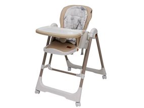 Стілець-гойдалка для годування дитини 2 в 1  VELANO Nomi, beige (6 місяців-3 роки)