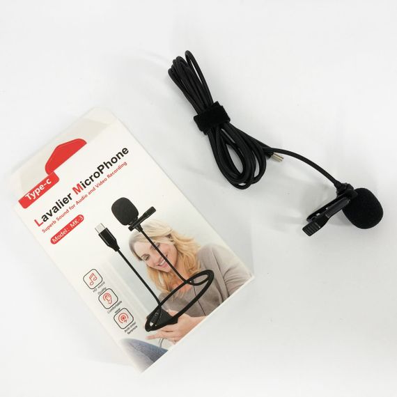 Петличный мини-микрофон DM TYPE-C MK-3 JR-31 | Зображення 7