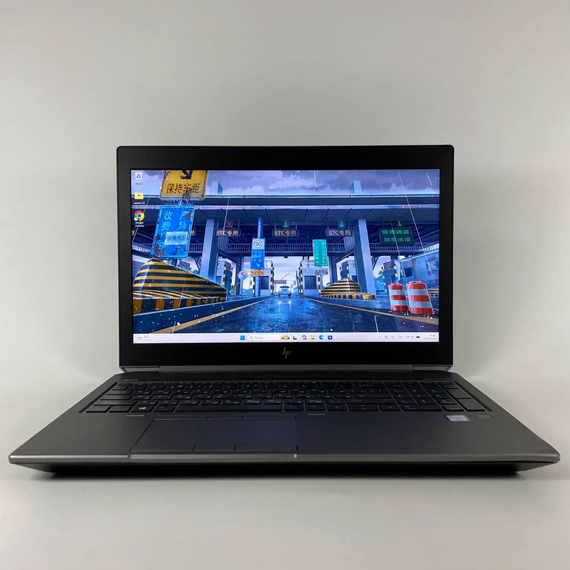 Мобильная рабочая станция Б-класс HP ZBook 15 G5 / 15.6" (1920x1080) IPS / Intel Core i7-8850H (6 (12) ядра по 2.6 - 4.3 GHz) / 16 GB DDR4 / 256 GB SSD / nVidia Quadro P1000, 4 GB GDDR5, 256-bit / Fingerprint / WebCam / HDMI б/у + Подарок Мышь / USB | Зображення 1