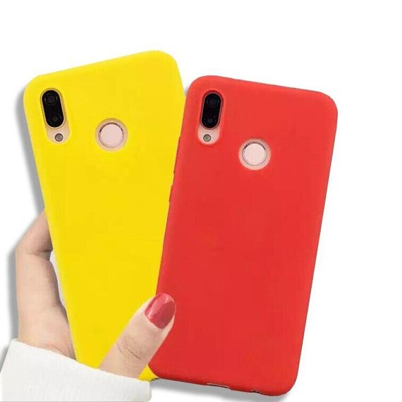 Чохол Candy Silicone для Huawei P Smart Plus колір Бірюзовий | Зображення 6