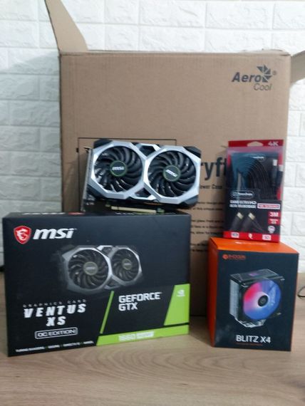 Ігровий ПК AeroCool Dryft Tower / Intel Core i5-8400 (6 ядер по 2.8 - 4.0 GHz) / 16 GB DDR4 / 500 GB SSD M.2 + 500 GB HDD / nVidia GeForce GTX 1660 Super, 6 GB GDDR6, 192-bit / 600W / Windows 11 Pro б/в | Зображення 6