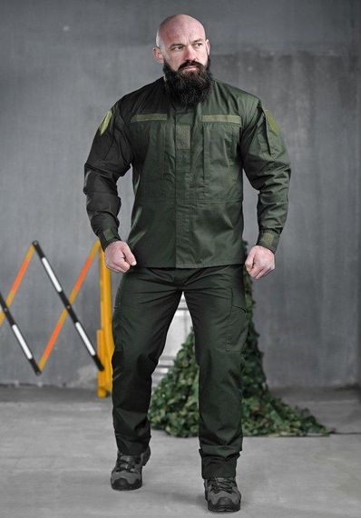 Тактический костюм уставной ENDER олива  ДЛ6225 | Зображення 5