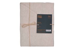 Скатертина Ardesto Oliver, D-136см, 100% бавовна, бежевий (ART10OB)