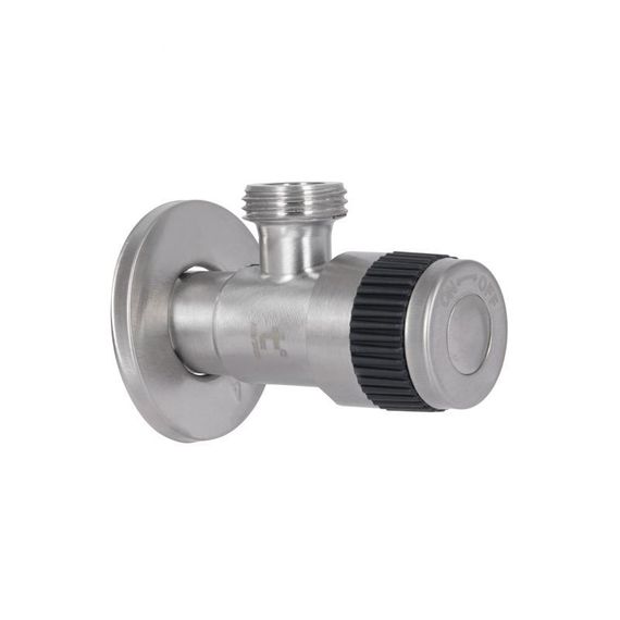 Кран кутовий Thermo Alliance Standart 1/2"НН неірж., з керам. буксий TAS345W1515SS | Зображення 5