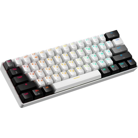 Клавіатура GamePro Genesis Infinity MK130BW Outemu Swithes USB White (MK130BW) | Зображення 2