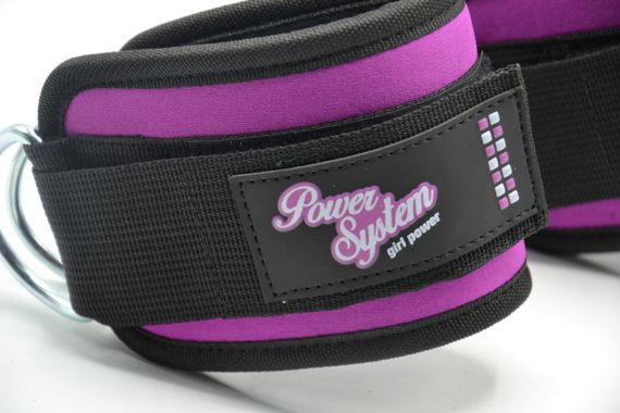 Манжети на щиколотку Павер сістем PS-3450 Ankle Strap Gym Babe Purple | Зображення 4