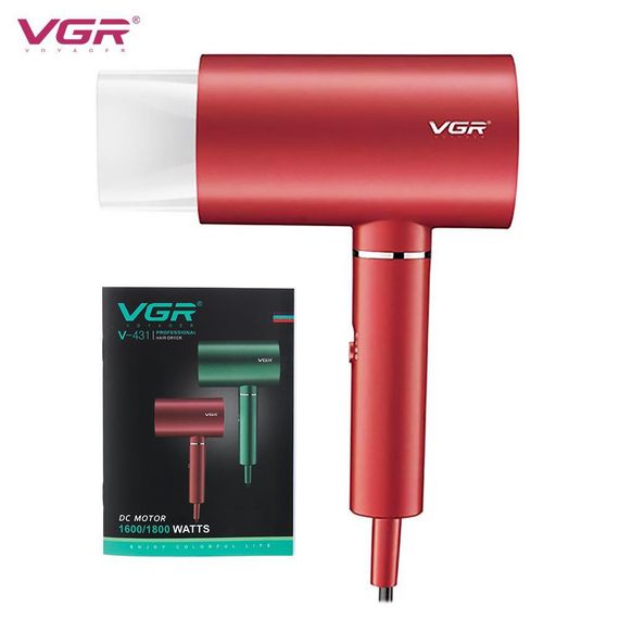 Профессиональный фен для сушки и укладки волос VGR V-431 | Зображення 1