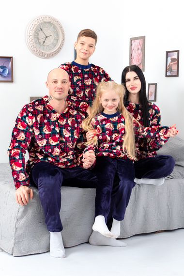 Піжама дитяча "Family look" Носи своє 110 Синій (p-12655-142199) | Зображення 2